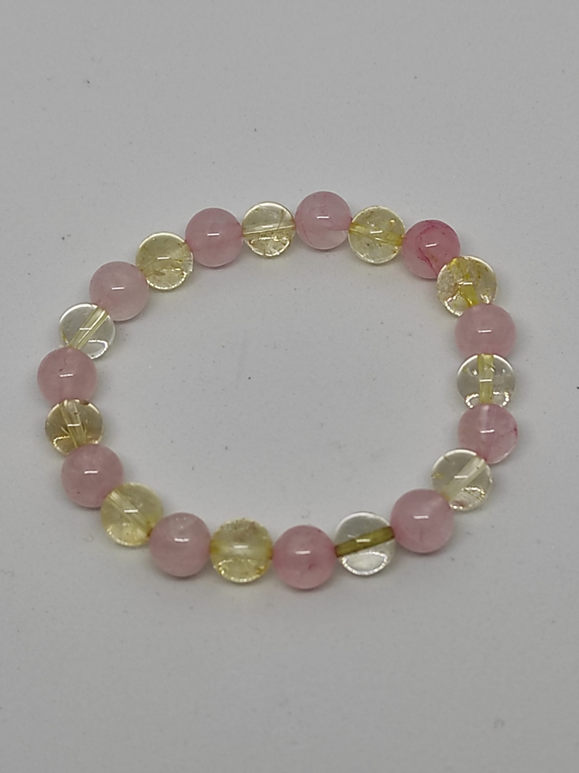Bracelet en quartz rose pour femmes, bijoux de bracelets de chakra en  cristal de guérison en perles de pierres précieuses - Temu Belgium